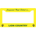 Plastic License Plate Frame